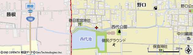 奈良県大和高田市野口639周辺の地図