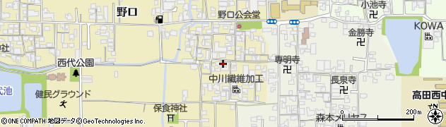 奈良県大和高田市野口135周辺の地図