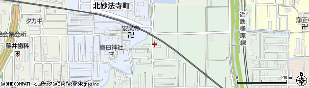 奈良県橿原市地黄町131-9周辺の地図
