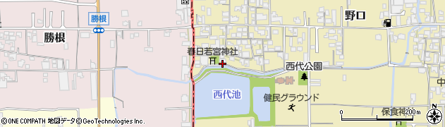 奈良県大和高田市野口701周辺の地図