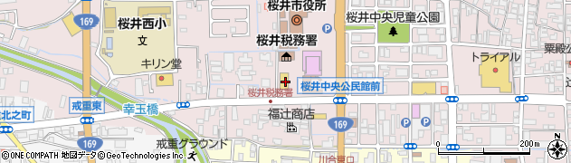 サンディ桜井店周辺の地図
