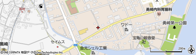 岡山県倉敷市玉島勇崎1095周辺の地図