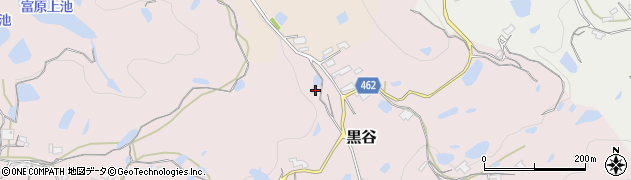 兵庫県淡路市黒谷368周辺の地図