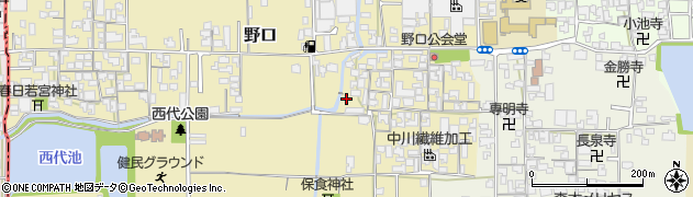 奈良県大和高田市野口82周辺の地図