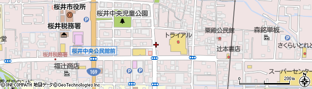 個別指導キャンパス奈良桜井校周辺の地図