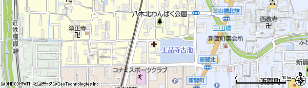 奈良県橿原市上品寺町35周辺の地図