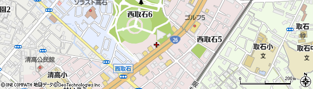 ケンタッキーフライドチキン第二阪和高石店周辺の地図
