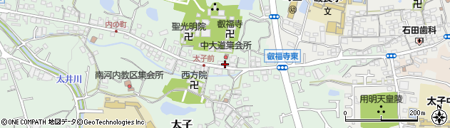 大阪府南河内郡太子町太子1818-1周辺の地図
