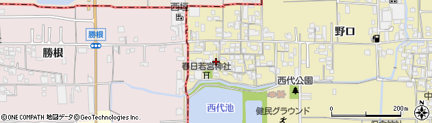 奈良県大和高田市野口700周辺の地図
