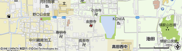 金勝寺周辺の地図