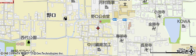 奈良県大和高田市野口152周辺の地図