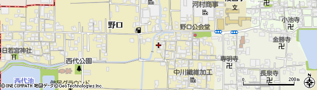 奈良県大和高田市野口160周辺の地図