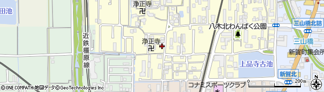 奈良県橿原市上品寺町81-19周辺の地図