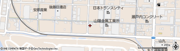 岡山県倉敷市南畝周辺の地図