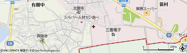 三重県多気郡明和町蓑村1181周辺の地図