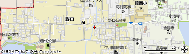奈良県大和高田市野口164周辺の地図