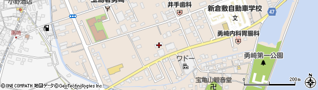 岡山県倉敷市玉島勇崎1097周辺の地図