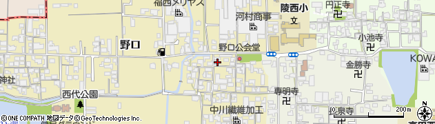 奈良県大和高田市野口154周辺の地図