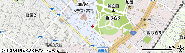 加茂シマトネリコ公園周辺の地図
