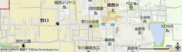 奈良県大和高田市野口169周辺の地図