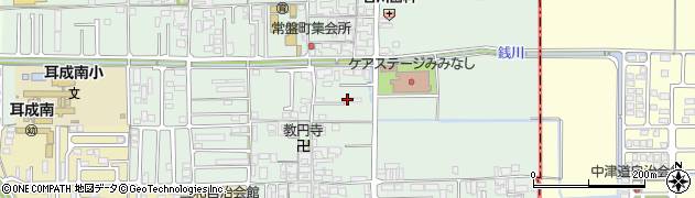 奈良県橿原市常盤町78周辺の地図