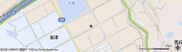 兵庫県淡路市育波2424周辺の地図