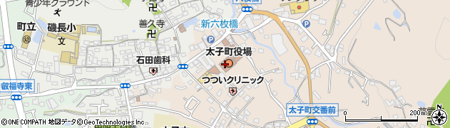 大阪府南河内郡太子町周辺の地図