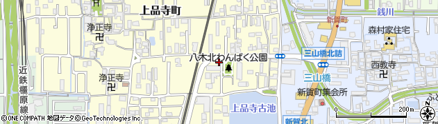 奈良県橿原市上品寺町526周辺の地図