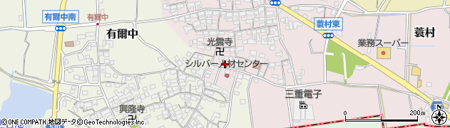 三重県多気郡明和町蓑村25周辺の地図