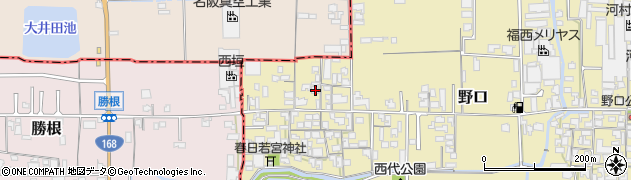 奈良県大和高田市野口679周辺の地図