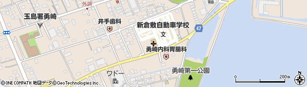 新倉敷自動車学校周辺の地図