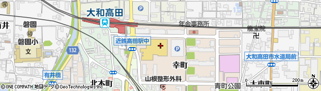 ライフトナリエ大和高田店周辺の地図