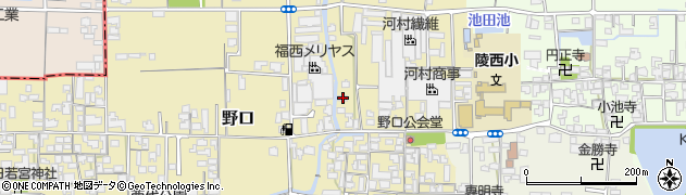 奈良県大和高田市野口191周辺の地図