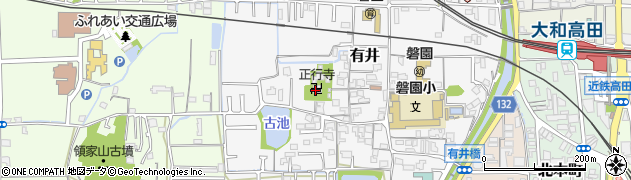 宗教法人正行寺周辺の地図