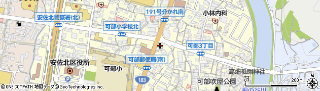 あさひ塾可部教室周辺の地図