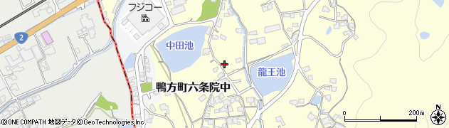 岡山県浅口市鴨方町六条院中1172周辺の地図