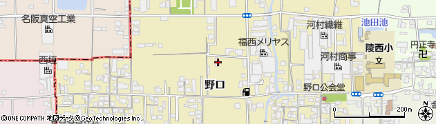 奈良県大和高田市野口555周辺の地図