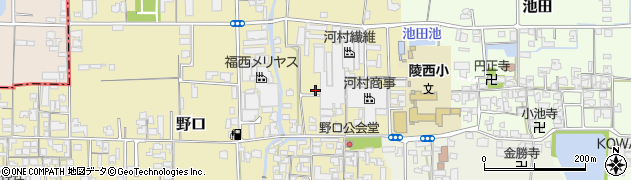 奈良県大和高田市野口208周辺の地図