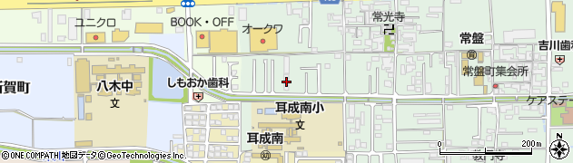 奈良県橿原市常盤町421周辺の地図