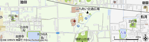 大和高田市福祉作業室周辺の地図
