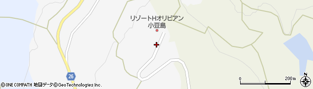 オリビアン小豆島夕陽ヶ丘ホテル　総務課直通周辺の地図
