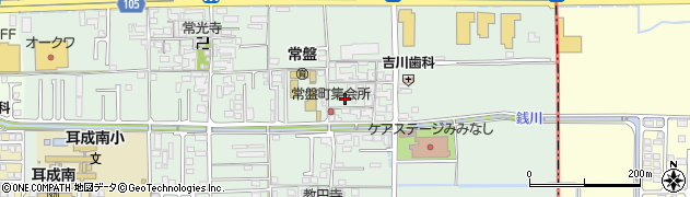 奈良県橿原市常盤町303-3周辺の地図