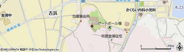 笠岡学園周辺の地図