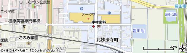 かしはら桜花鍼灸院整骨院周辺の地図