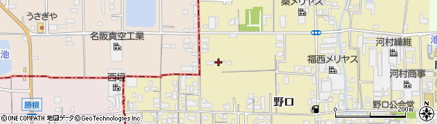 奈良県大和高田市野口620周辺の地図