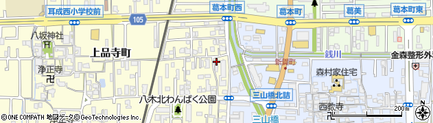 奈良県橿原市上品寺町227周辺の地図