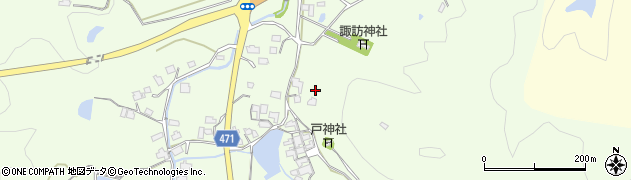 岡山県浅口市金光町佐方2488周辺の地図
