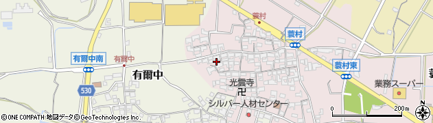 三重県多気郡明和町蓑村84-3周辺の地図