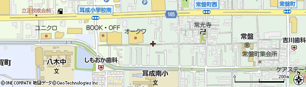 奈良県橿原市常盤町420周辺の地図