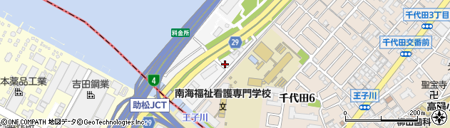 株式会社サントーコー　Ｄｒ．Ｄｒｉｖｅ泉北臨海サービスステーション周辺の地図